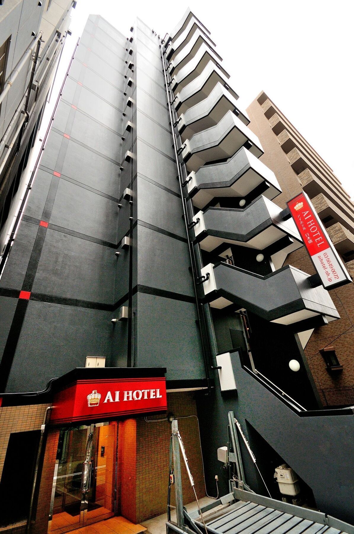 Ai Hotel Nihonbashi Präfektur Tokio Exterior foto